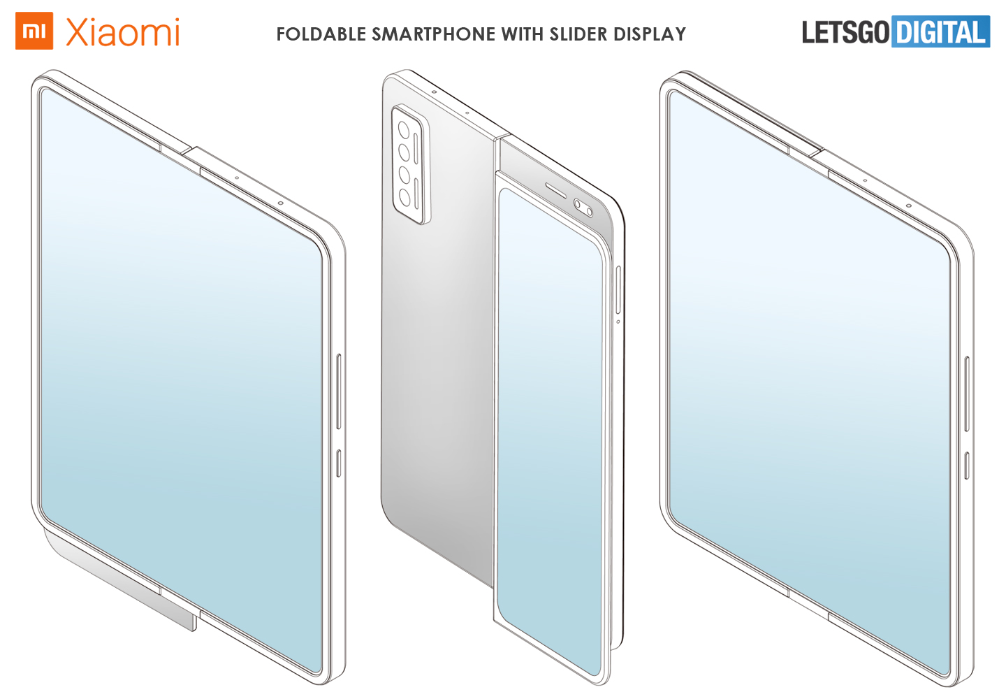 Под брендом Xiaomi запатентован гибкий дизайн смартфона-слайдера, который может выйти в линейке Mi Mix